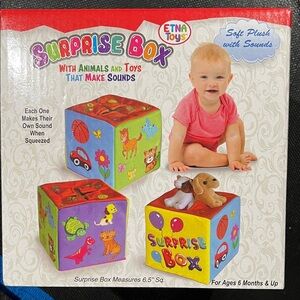 Surprise Box with Animals and Sounds - Multicolor